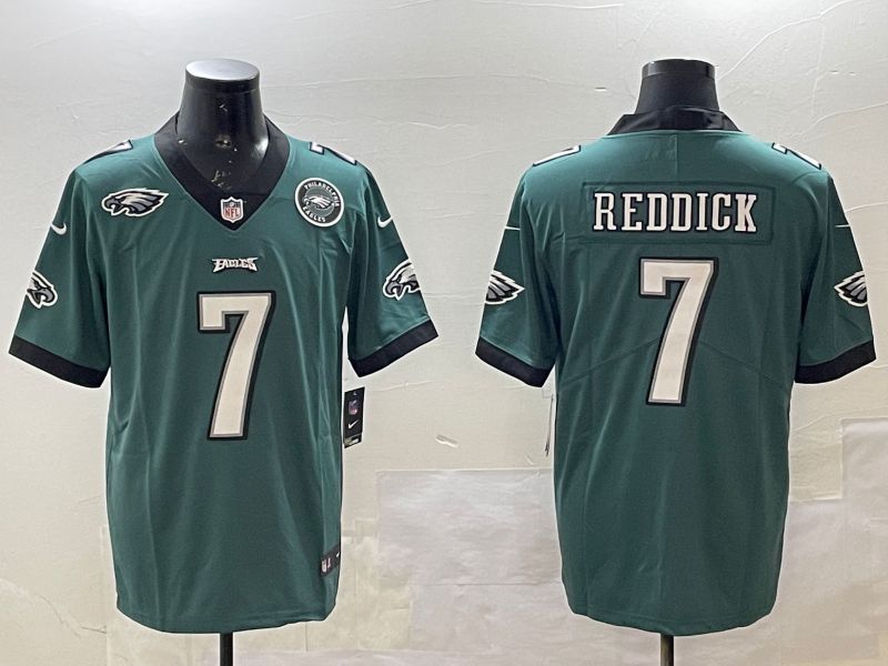 Men Philadelphia Eagles #7 Reddick Green 2025 Nike Vapor Limited NFL Jersey style 5->philadelphia eagles->NFL Jersey